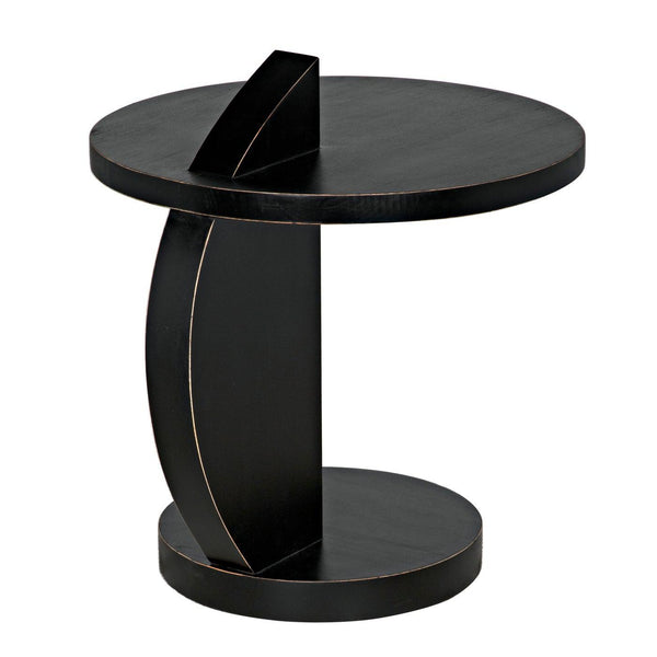 Reed Side Table-Noir Furniture-Blue Hand Home