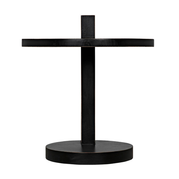 Reed Side Table-Noir Furniture-Blue Hand Home