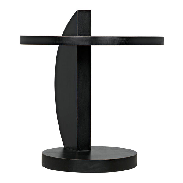 Reed Side Table-Noir Furniture-Blue Hand Home