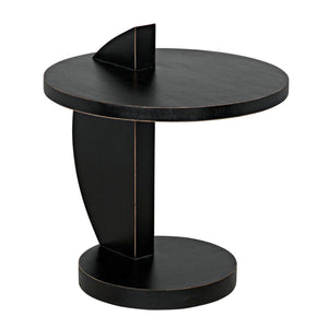Reed Side Table-Noir Furniture-Blue Hand Home