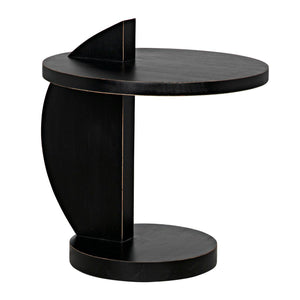 Reed Side Table-Noir Furniture-Blue Hand Home