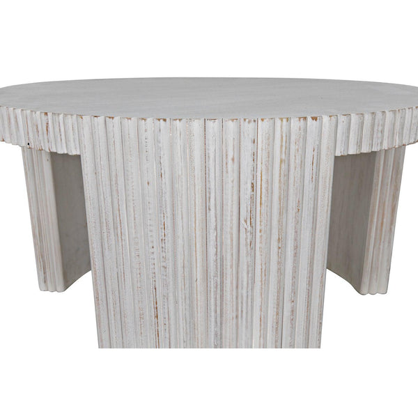 Jgor Side/Coffee Table, White Wash-Noir Furniture-Blue Hand Home