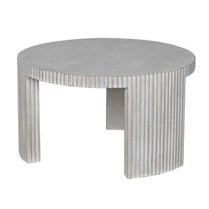 Jgor Side/Coffee Table, White Wash-Noir Furniture-Blue Hand Home
