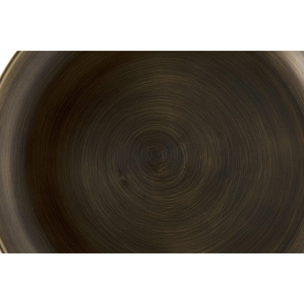 Lee Side Table, Aged Brass-Noir Furniture-Blue Hand Home