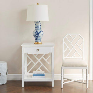 Villa & House - Jardin Side Chair In White-Bungalow 5-Blue Hand Home