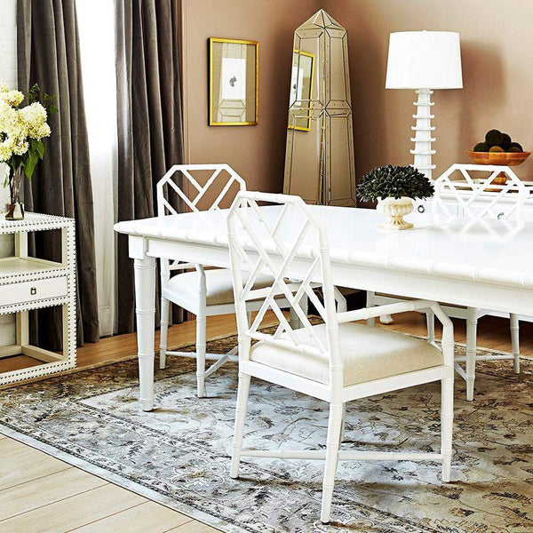 Villa & House - Jardin Armchair In White-Bungalow 5-Blue Hand Home