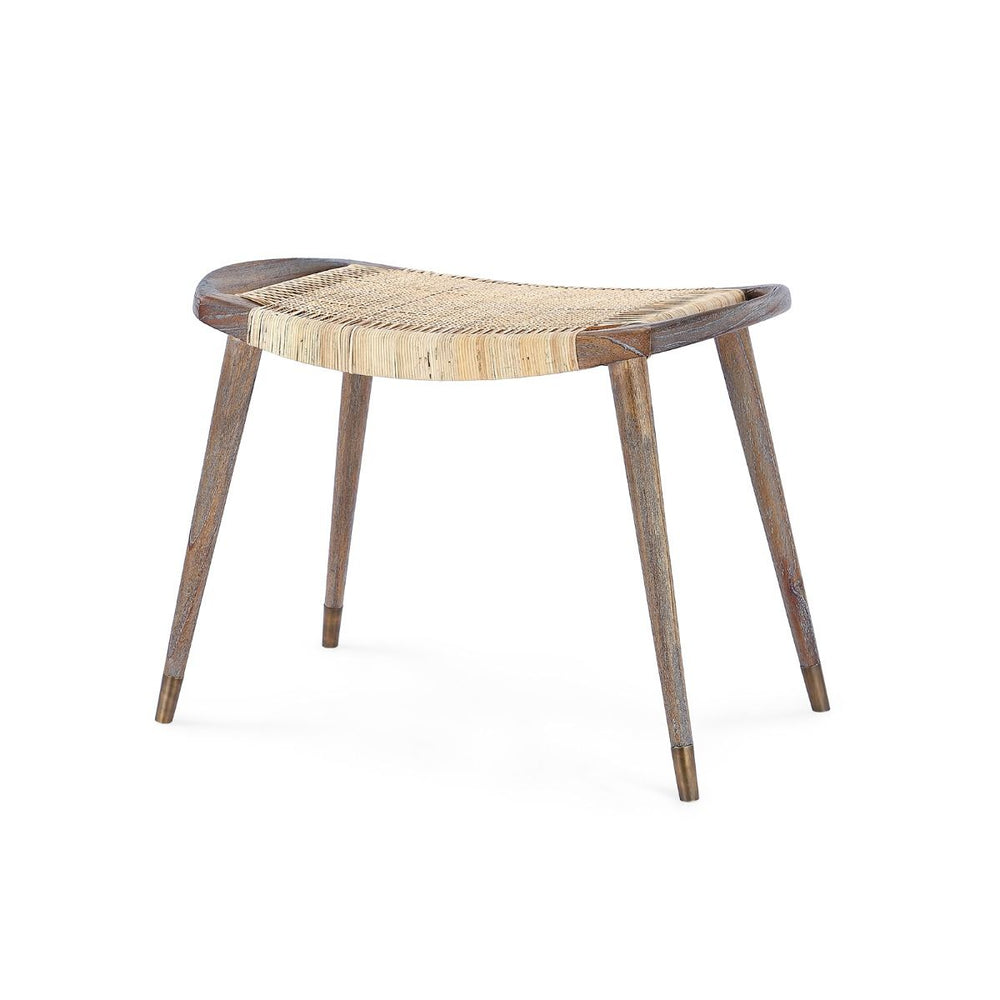 Villa & House - Jerome Stool, Driftwood-Bungalow 5-Blue Hand Home