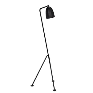 Asti Floor Lamp, Black Steel-Noir Furniture-Blue Hand Home