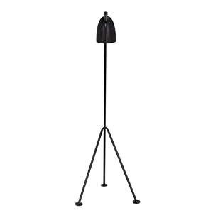 Asti Floor Lamp, Black Steel-Noir Furniture-Blue Hand Home