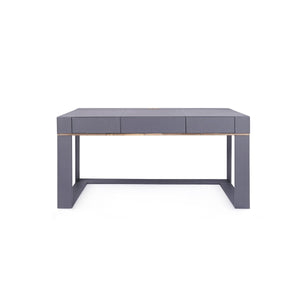Villa & House - Landon Desk, Dark Gray-Bungalow 5-Blue Hand Home