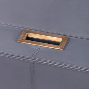 Villa & House - Landon Desk, Dark Gray-Bungalow 5-Blue Hand Home