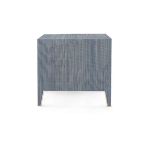 Villa & House - Madeline 3-drawer Side Table, Navy Blue-Bungalow 5-Blue Hand Home