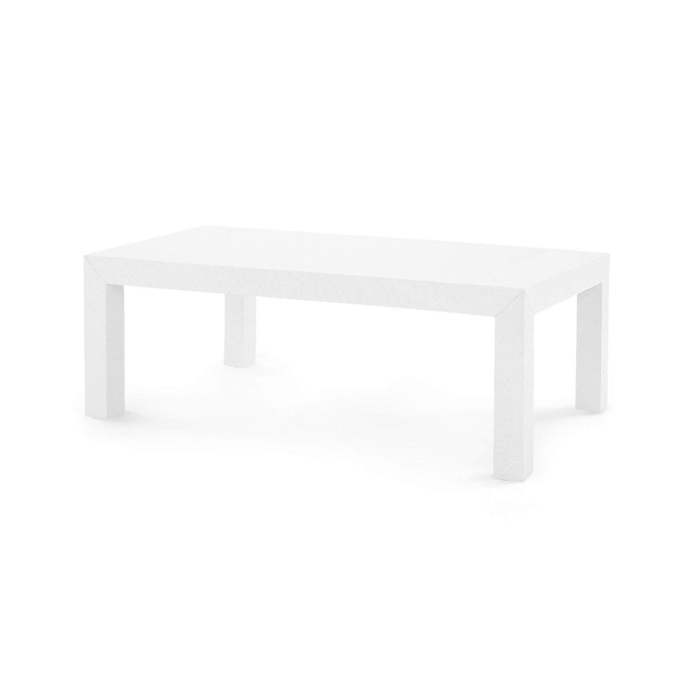 Villa & House - Parsons Coffee Table In White-Bungalow 5-Blue Hand Home