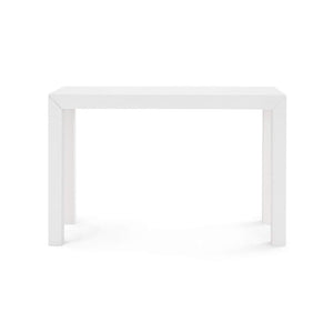 Villa & House - Parsons Console Table In White-Bungalow 5-Blue Hand Home