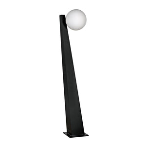 Noir Roy Floor Lamp, Black Metal-Noir Furniture-Blue Hand Home