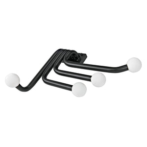 Noir Sweeny Sconce, Black Metal-Noir Furniture-Blue Hand Home