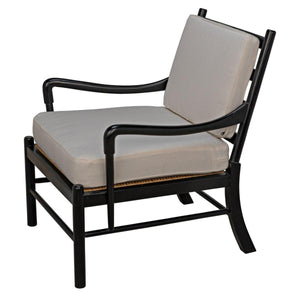 Noir Kevin Chair-Noir Furniture-Blue Hand Home