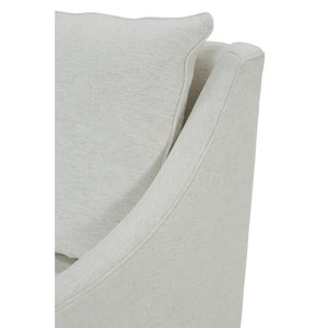 Kara Swivel Chair in Nomad Snow-Blue Hand Home