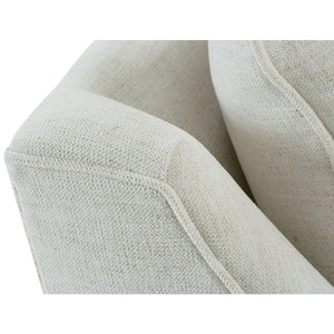 Kara Swivel Chair in Nomad Snow-Blue Hand Home