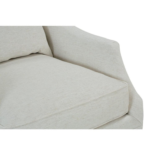Kara Swivel Chair in Nomad Snow-Blue Hand Home