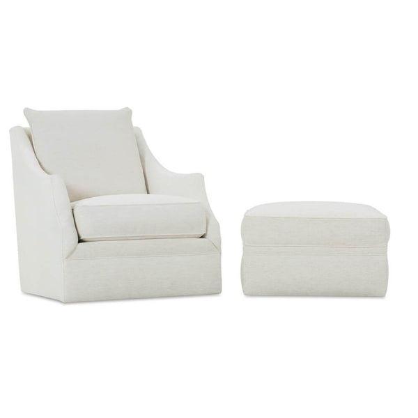 Kara Express Ottoman-Blue Hand Home