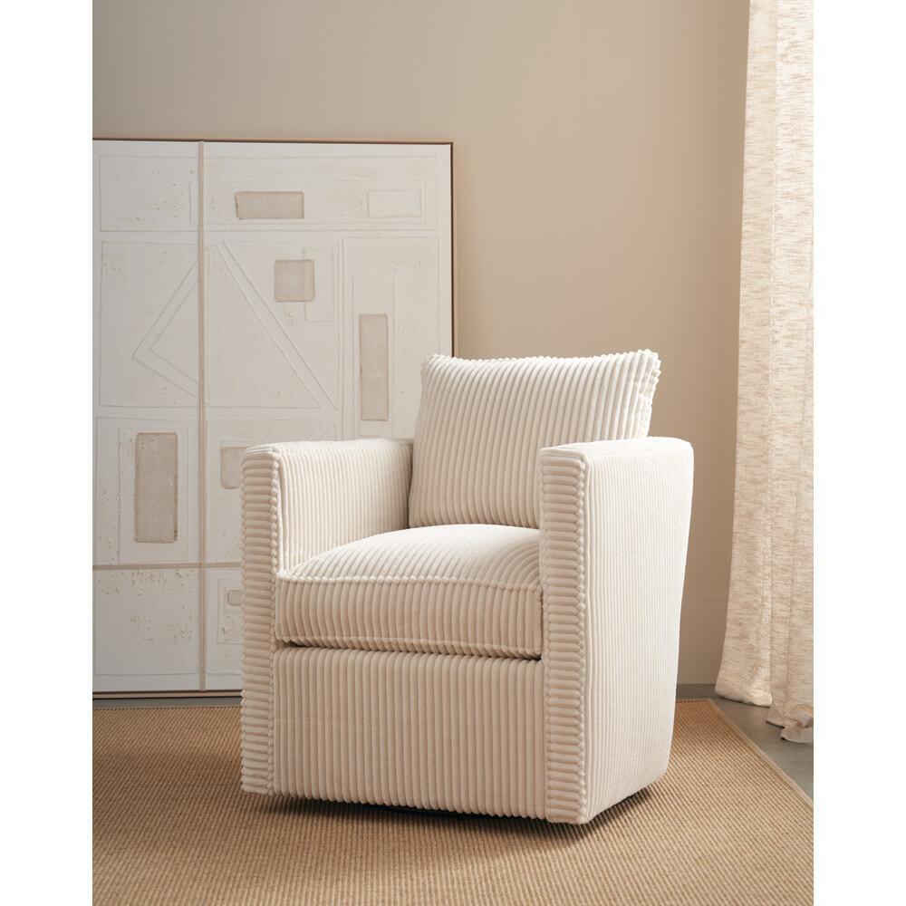 Rothko Express Swivel Chair-Blue Hand Home