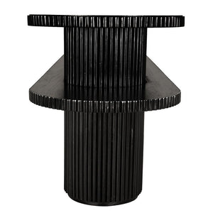 Parker Console, Hand Rubbed Black-Blue Hand Home