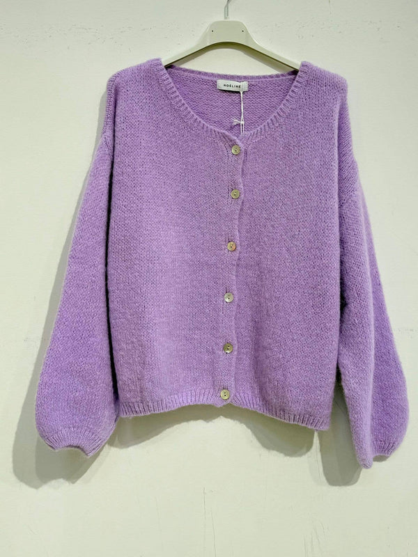 Kid mohair and wool vest 7535-Blue Hand Home