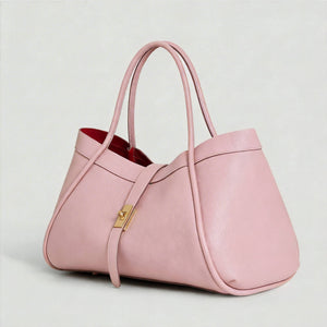 Elegant Large Genuine Leather Bag Made In Italy – 45x25x20