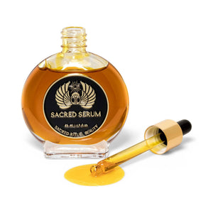 SACRED SERUM Organic Face Oil-Blue Hand Home