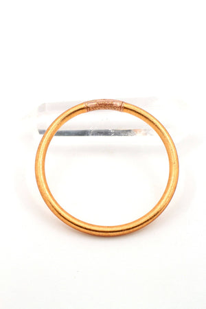 Single Thai Buddhist Temple Bracelet, Mantra Bangle, Metals-Blue Hand Home