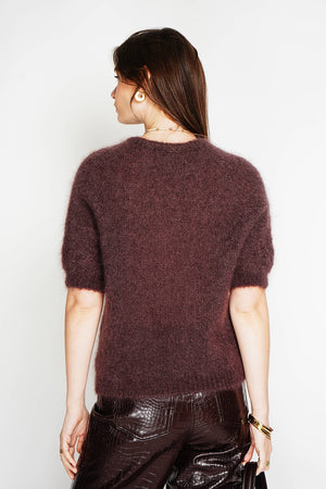 80% kid mohair sweater 3011: Ciel-Blue Hand Home