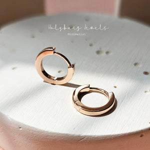 CLASSIC HUGGIE EARRINGS - E-HT1101 / E-HT1100-Blue Hand Home