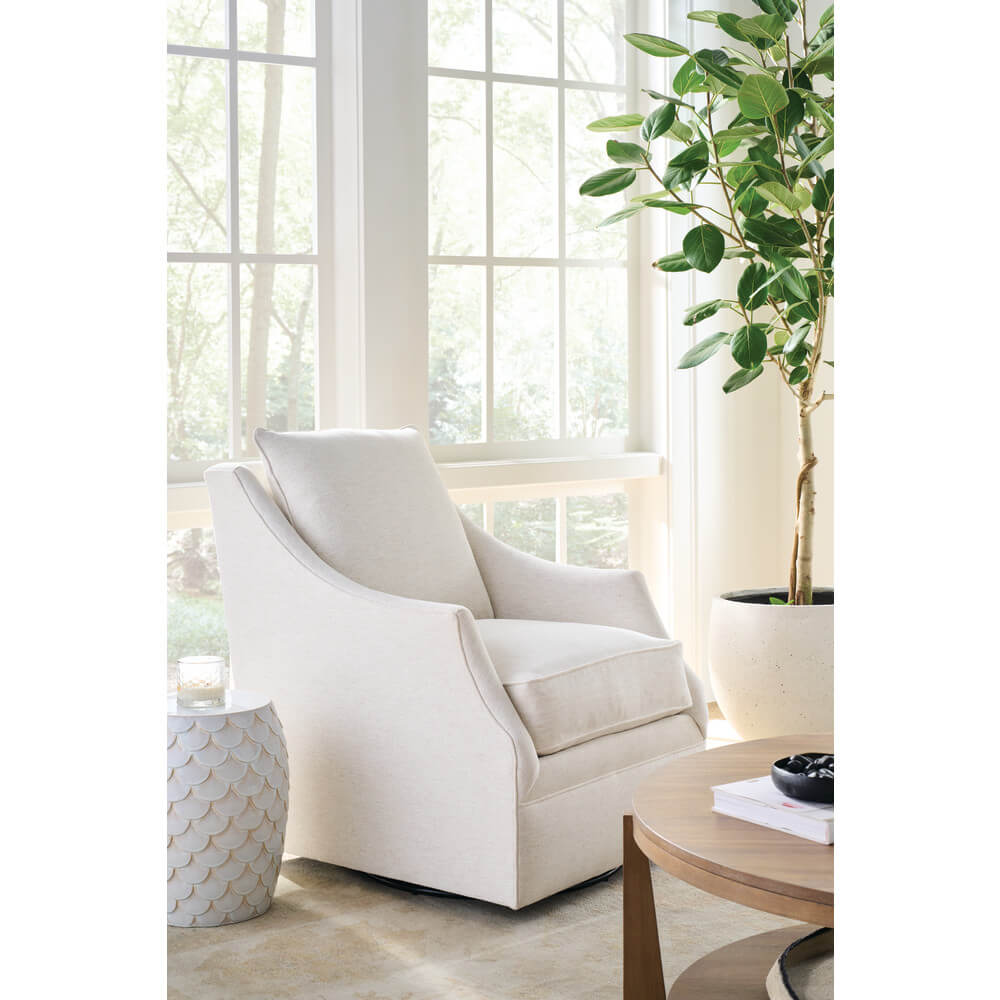 Kori Express Swivel Glider-Blue Hand Home