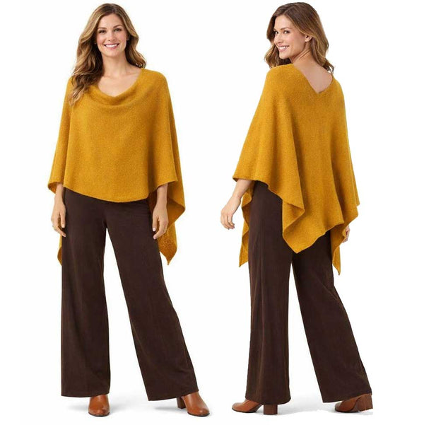 8672 - Cashmere Feel Ponchos