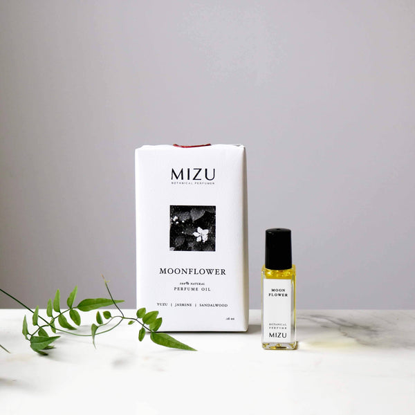 MOONFLOWER All-Natural Botanical Perfume Oil-Blue Hand Home
