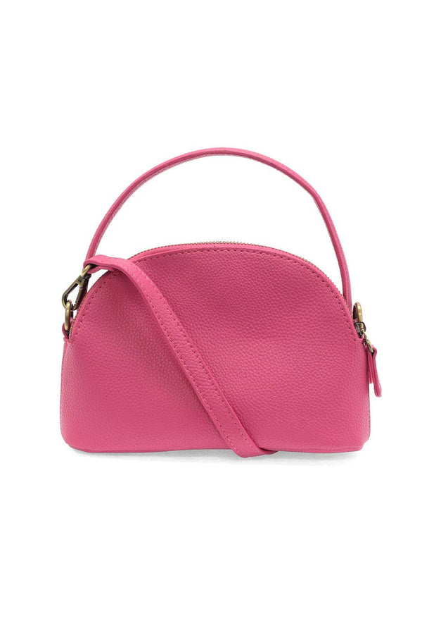 Larissa Double Zip Dome Crossbody-Blue Hand Home