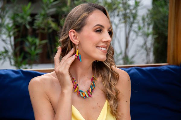 Kendra Earrings-Blue Hand Home