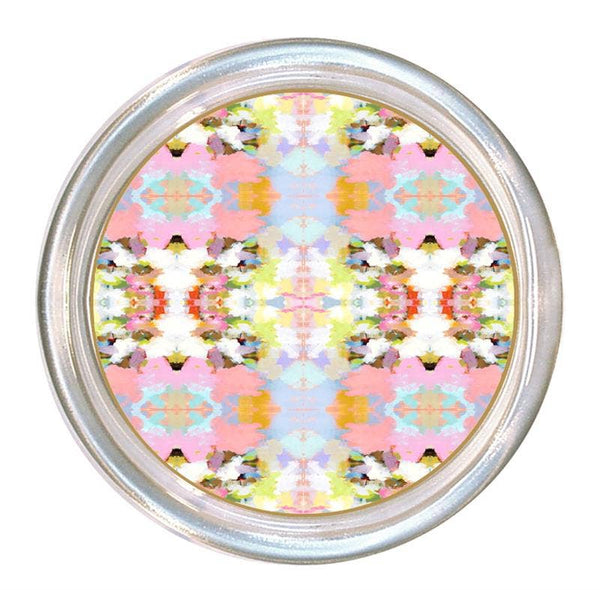 C132LP-Laura Park Brooks Avenue Pink Coaster-Blue Hand Home
