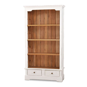 Manchester 2 Drawer Bookcase-Blue Hand Home