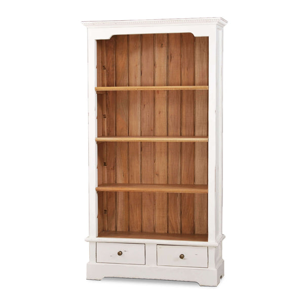 Manchester 2 Drawer Bookcase-Blue Hand Home