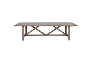 Two Harbors 118" Rect Dining Table-Blue Hand Home