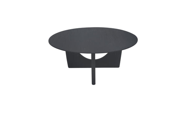 Junie 39" Rd Coffee Table-Blue Hand Home
