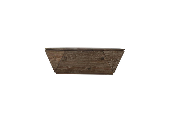 Gina Octagon Storage Coffee Table-Blue Hand Home