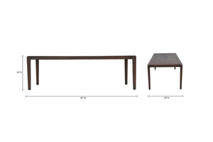 Giselle 96" Rect Dining Table-Blue Hand Home