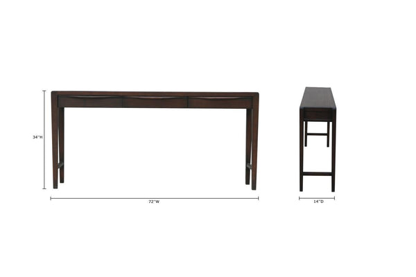 Giselle Console Table-Blue Hand Home