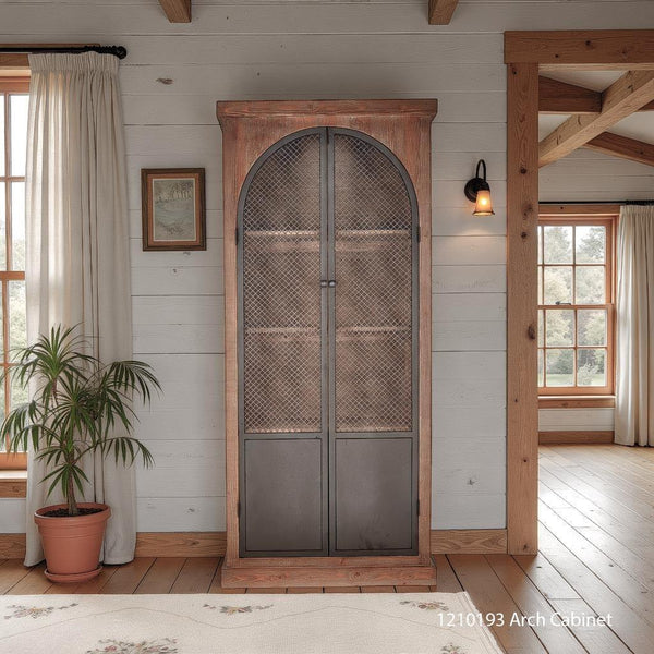 Arch Cabinet-Blue Hand Home
