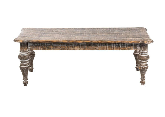Kaia Rect Coffee Table - Reclaimed Pine-Blue Hand Home