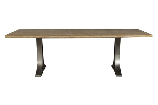 Neva 94" Rect Dining Table - Iron / Reclaimed Pine-Blue Hand Home