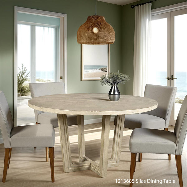 Silas Rd Dining Table-Blue Hand Home
